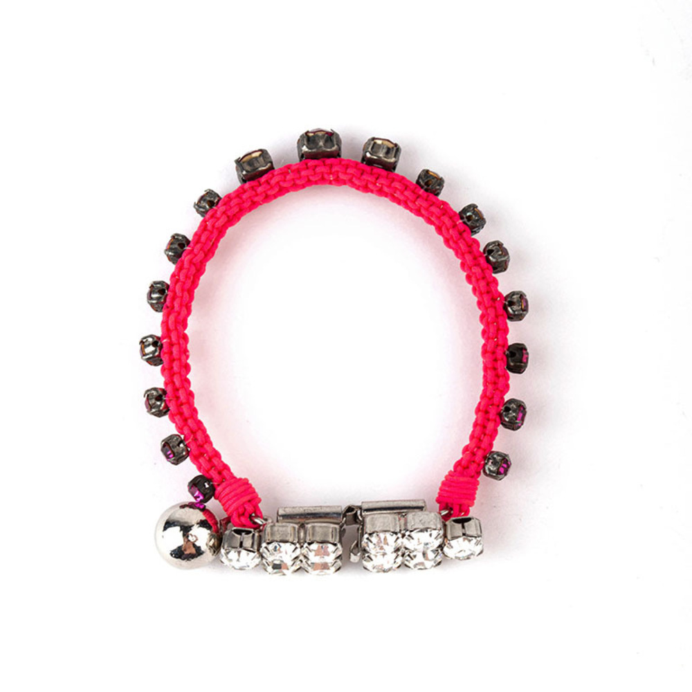 Shourouk Bracelet Women size S/M Deep Pink